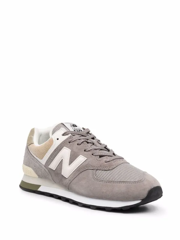 New Balance 574 lace up Sneakers Grey FARFETCH IE