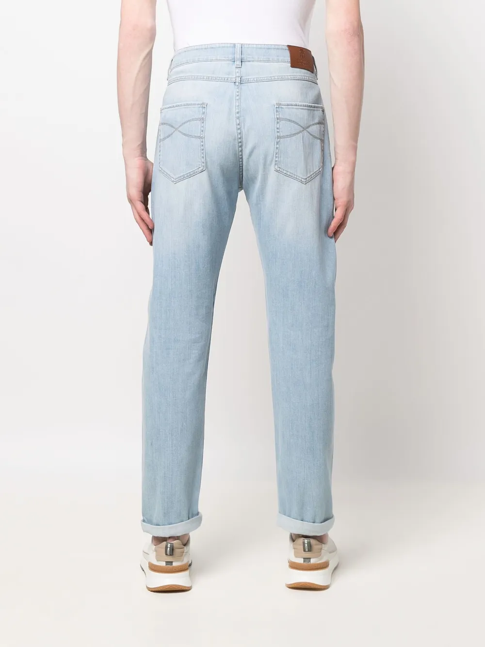 Brunello Cucinelli Straight jeans Blauw