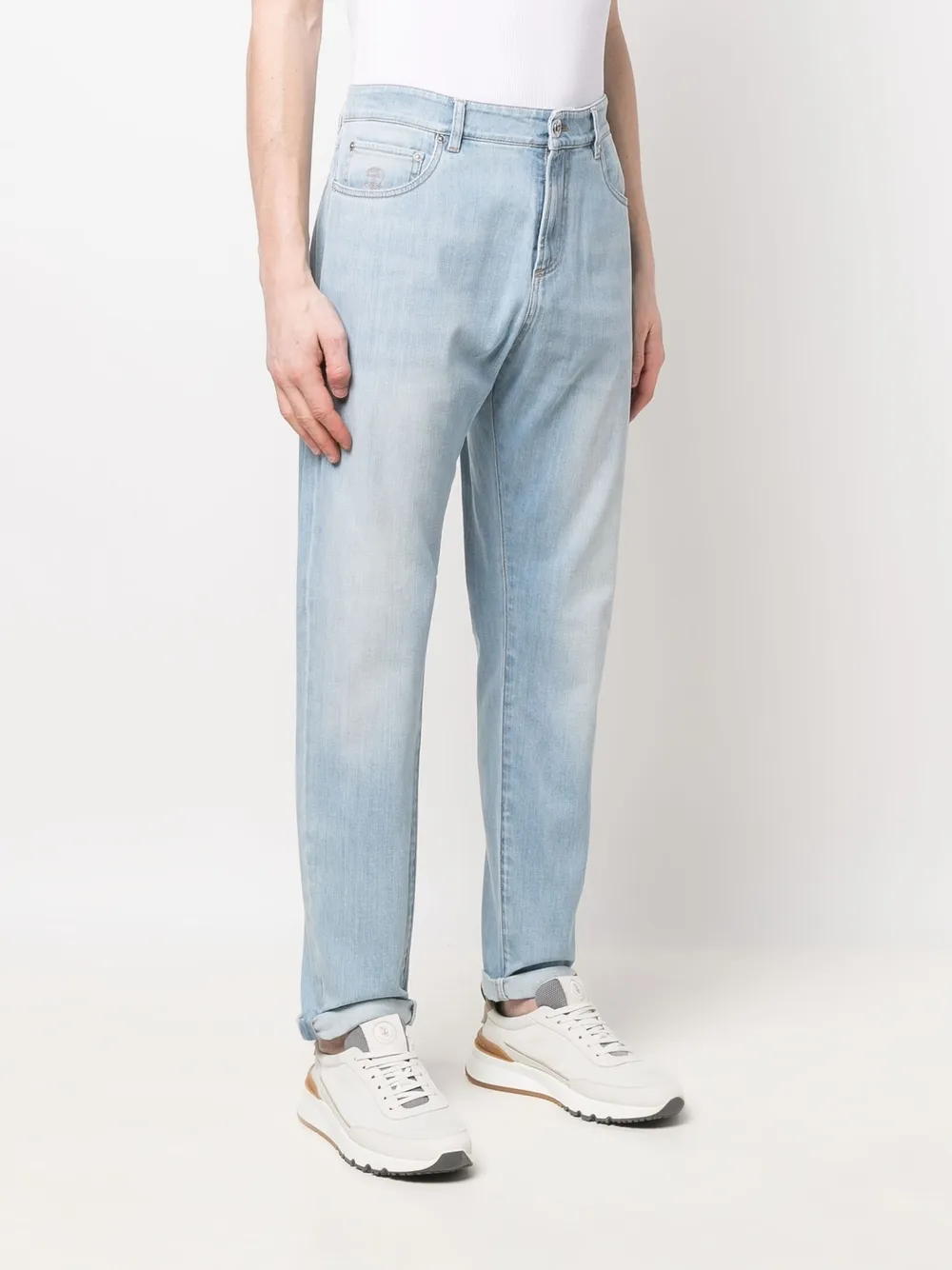 Brunello Cucinelli Straight jeans Blauw