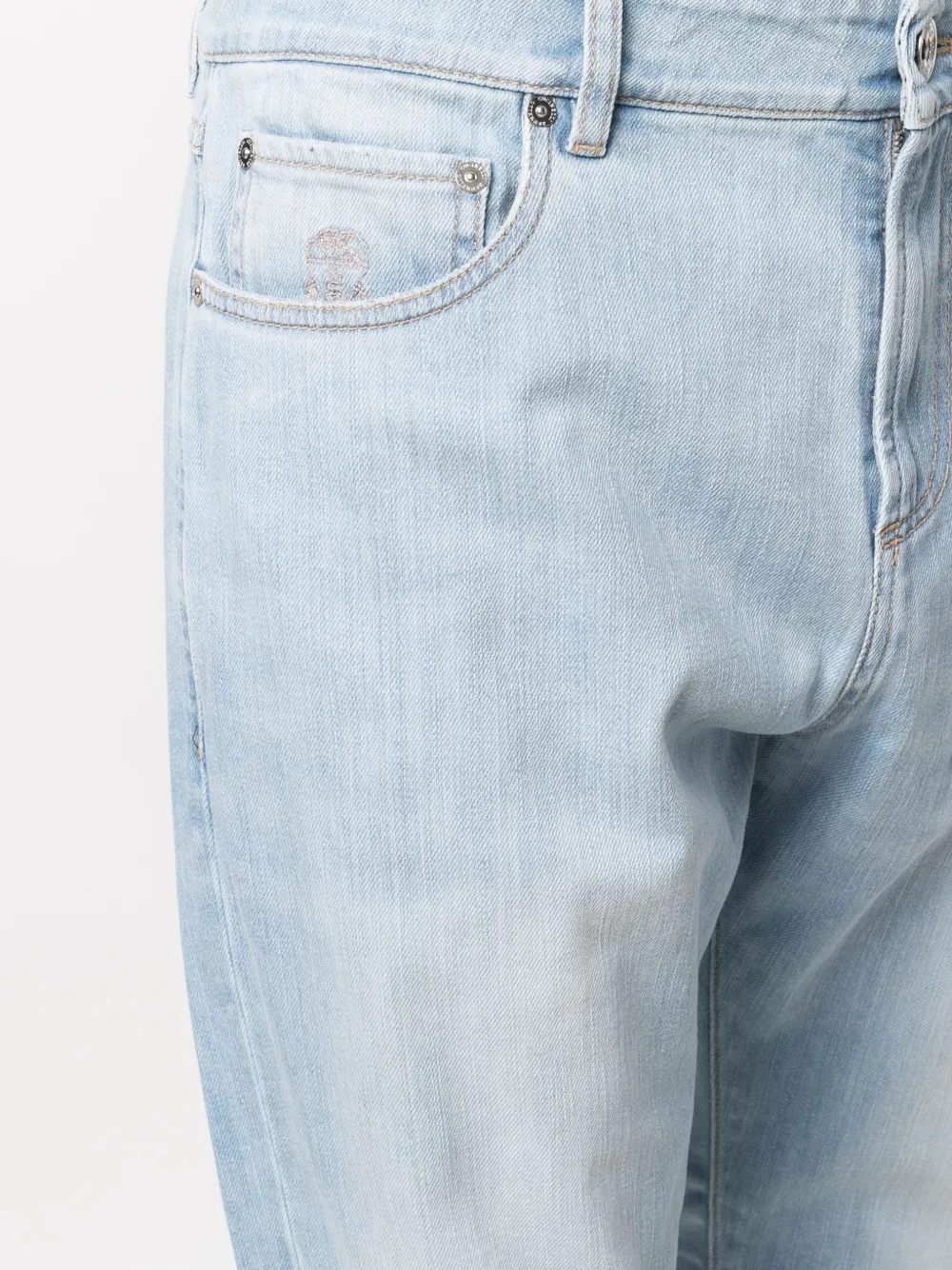 Brunello Cucinelli Straight jeans Blauw