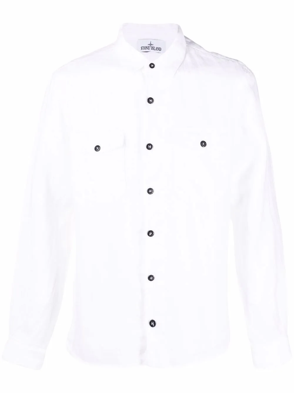 Stone Island Camisa Con Bordado Compass - Farfetch