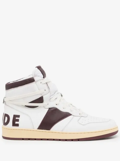 RHUDE logo high-top sneakers