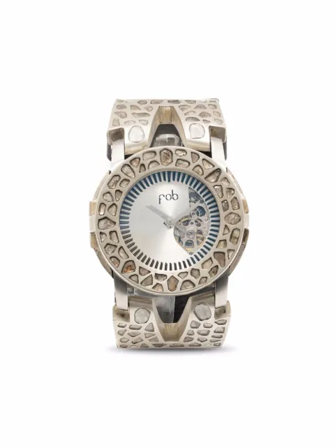 Parts of Four x Fob Paris #145 Mega Pavé Hyperstrap 46mm