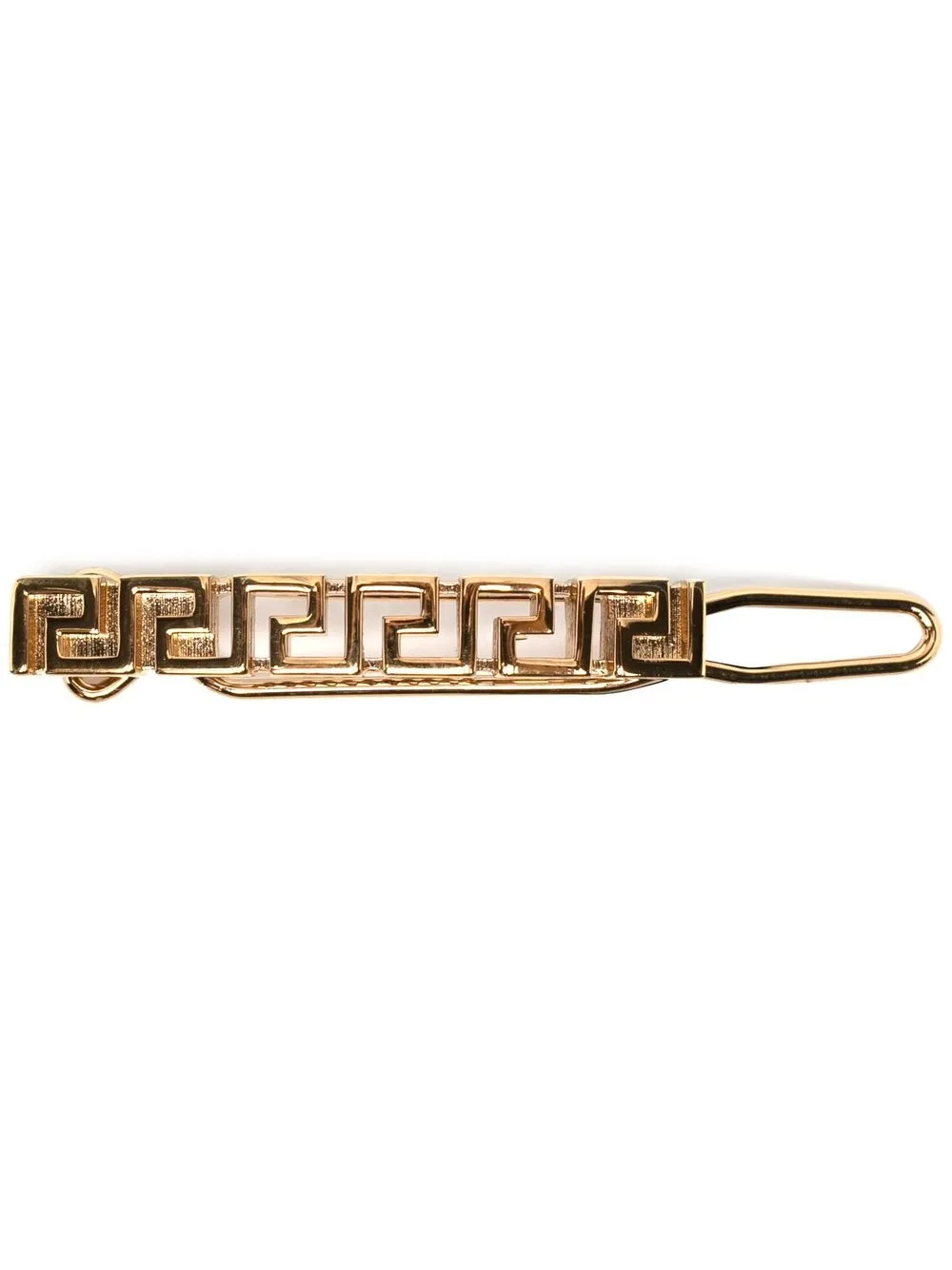 

Versace broche para el cabello con placa Greca - Dorado