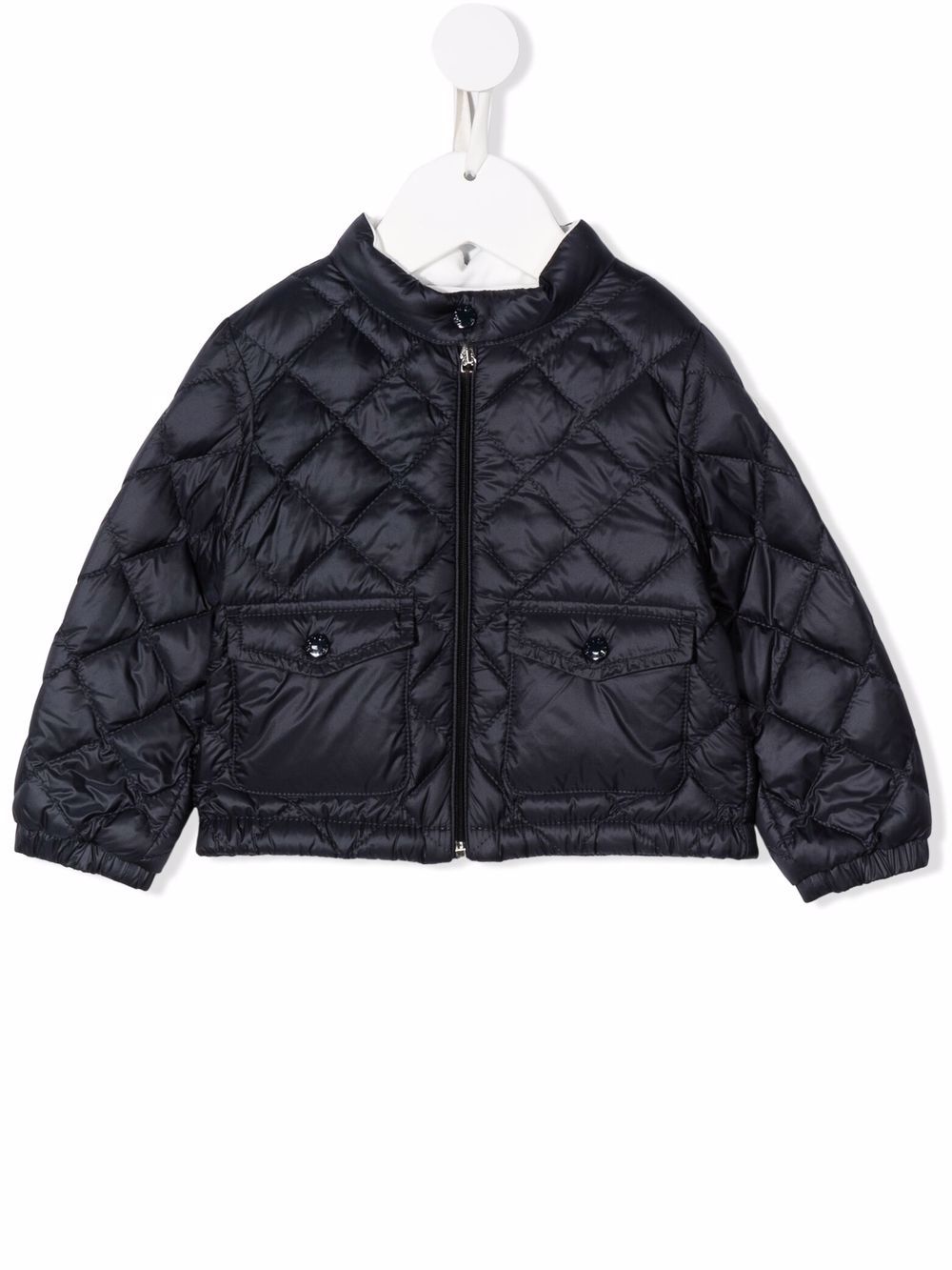 

Moncler Enfant chamarra Binic con capitonado de rombos - Azul