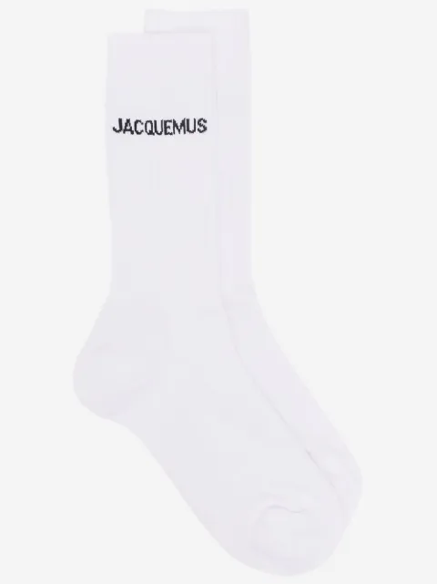 Jacquemus The Jacquemus-logo socks