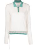 Maison Martin Margiela Pre-Owned knitted polo top - White