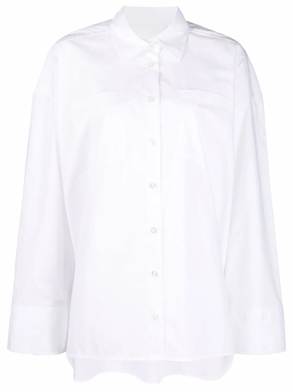 

REMAIN long-sleeve organic cotton shirt - White