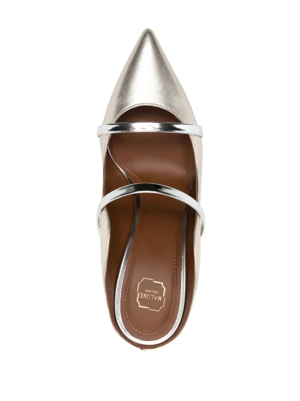 サンダル・ミュール Malone Souliers Maureen 85 Mules Maureen 85 Deep Blush Leather Mules | Malone Souliers