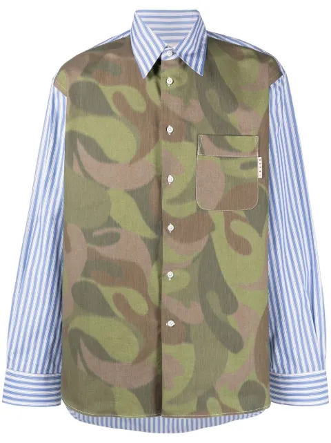 Marni Camo Print Top