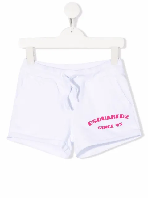 DSQUARED2 KIDS short de sport à logo imprimé