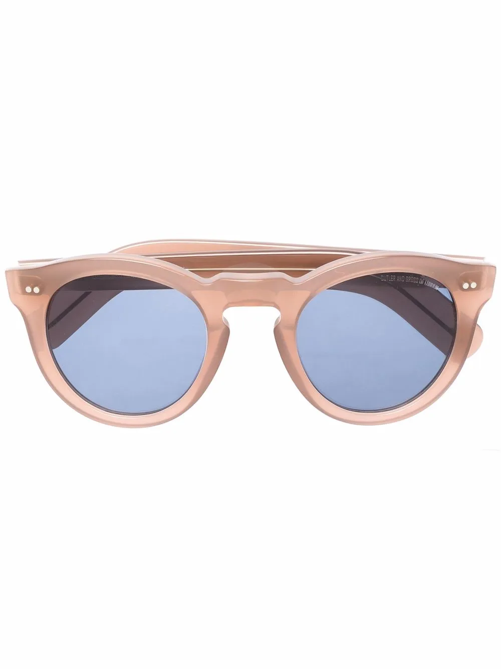 

Cutler & Gross 0734 round sunglasses - Brown