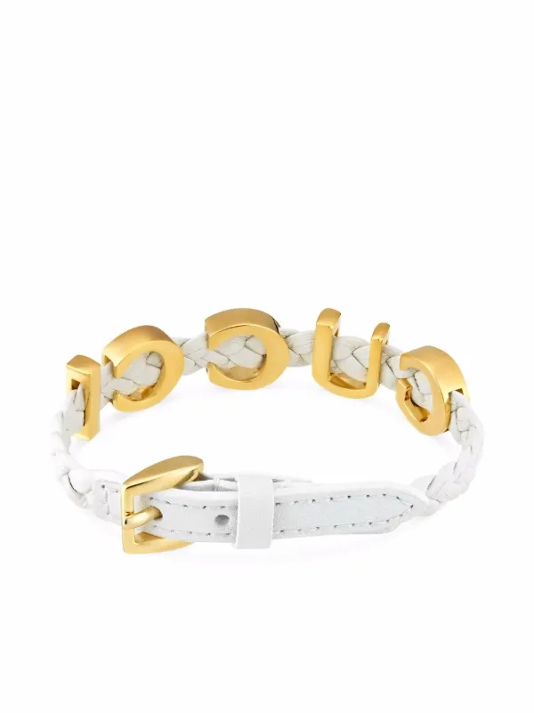 Gucci on sale monogram bracelet