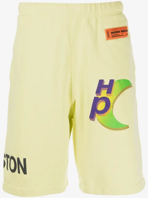 Heron Preston logo-print track shorts