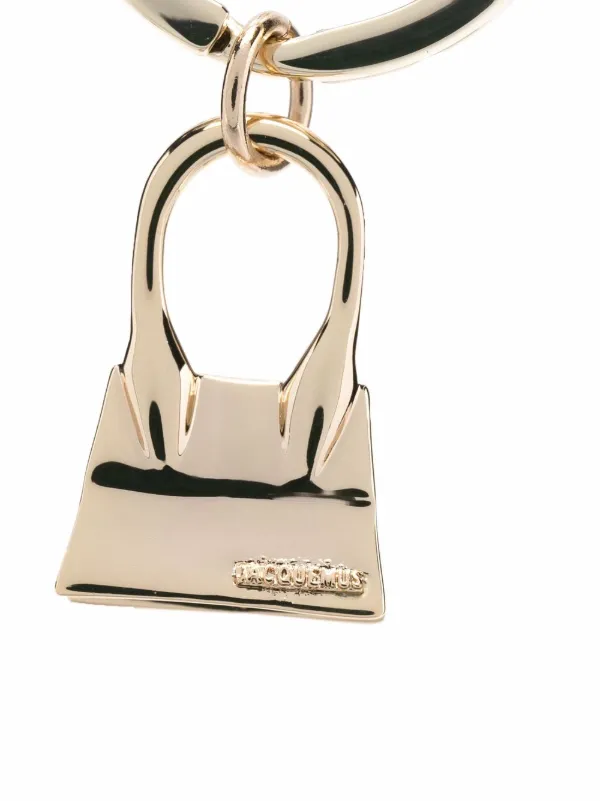 Jacquemus embossed-logo polished-effect 