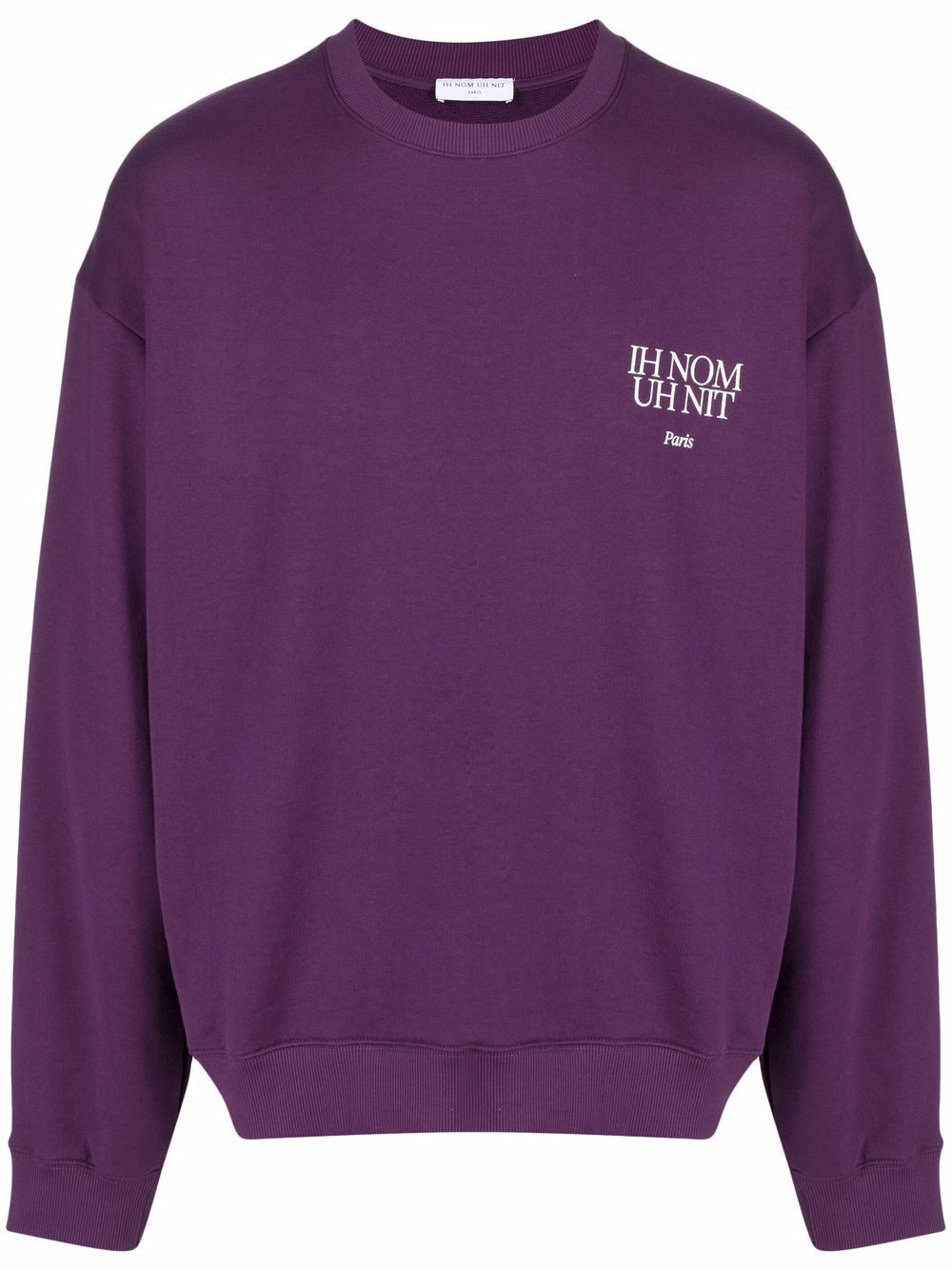 logo-print cotton sweatshirt