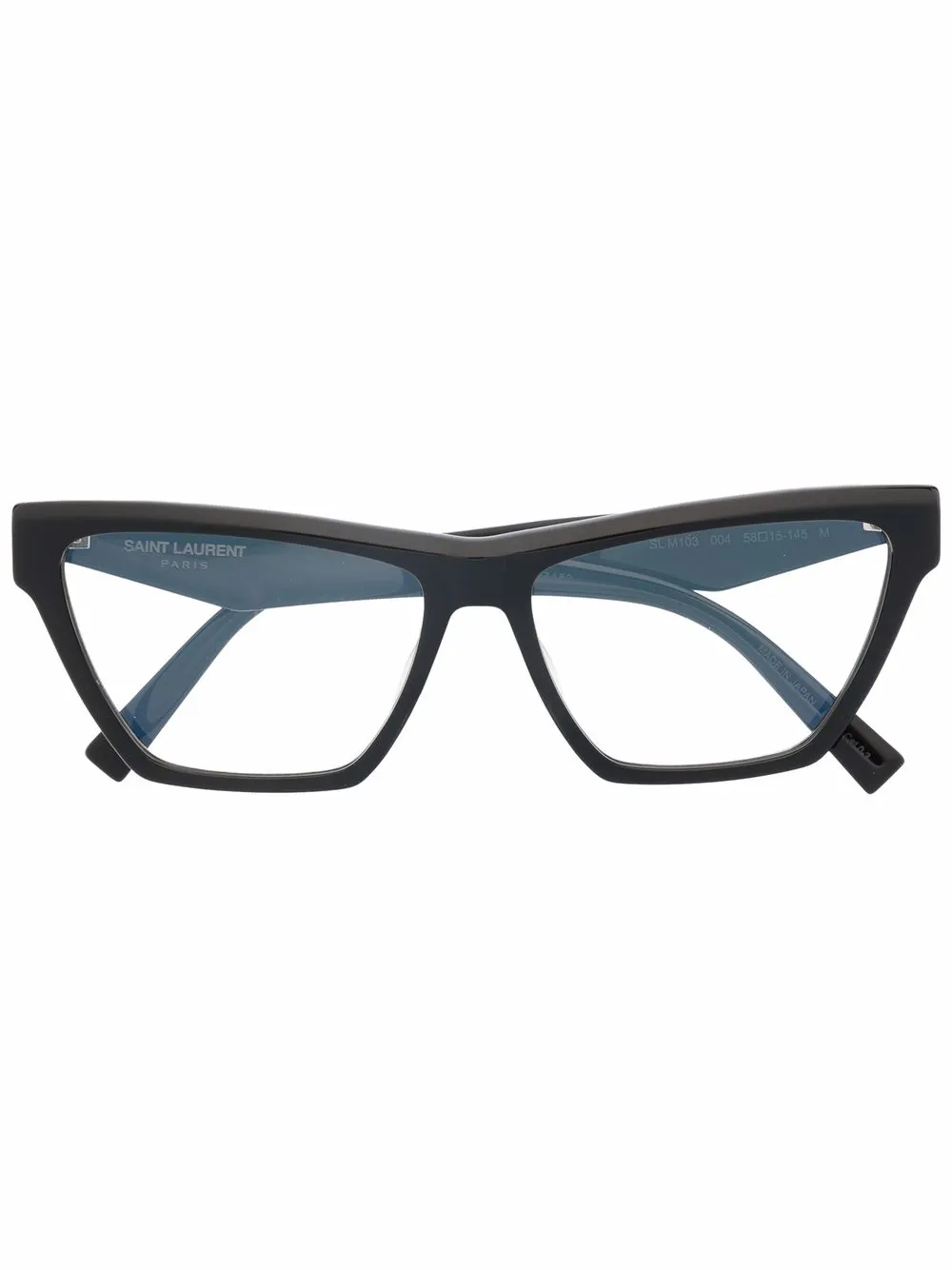 

Saint Laurent Eyewear cat-eye fram glasses - Black