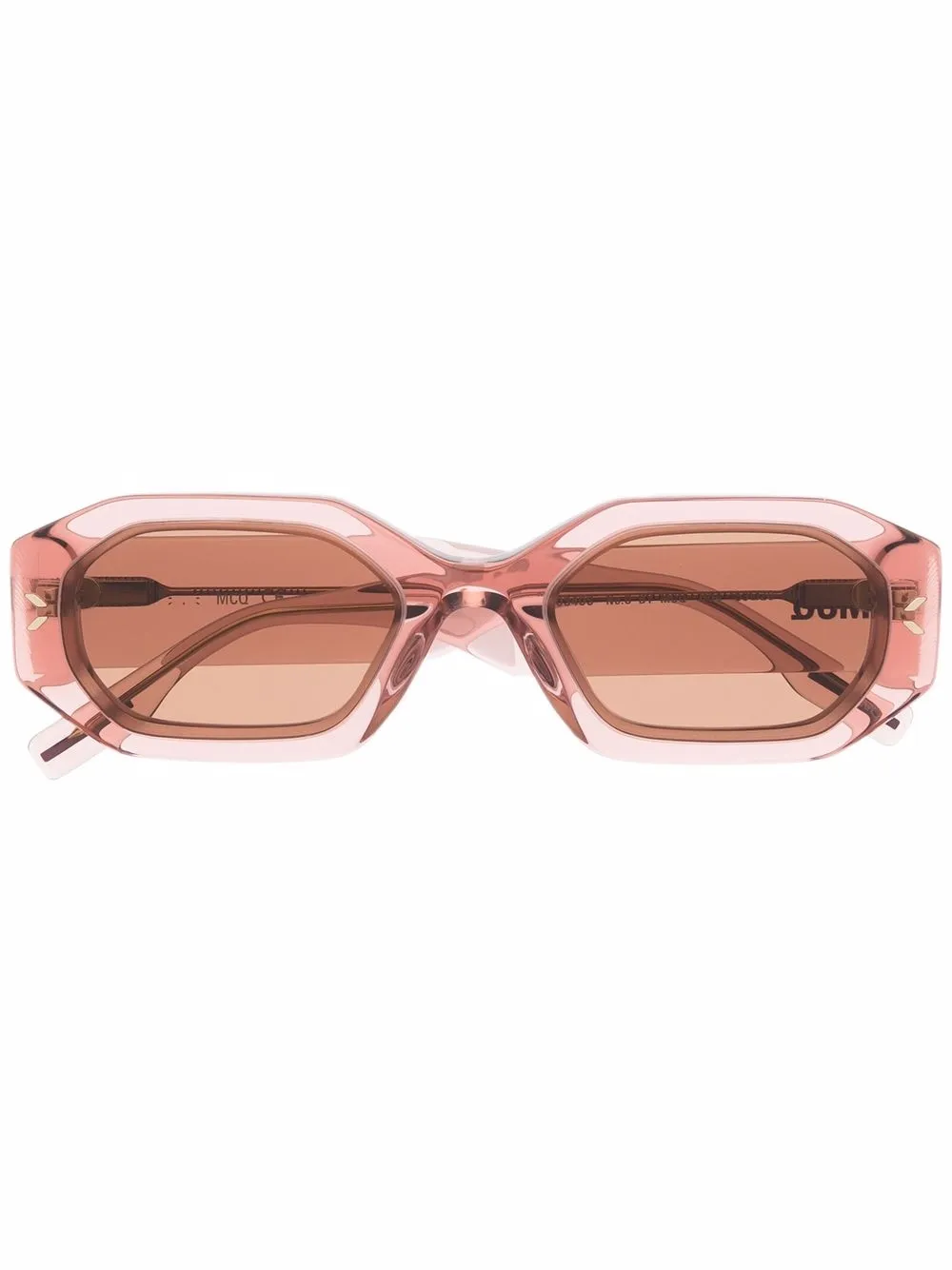 

MCQ lentes de sol con armazón octogonal - Rosado