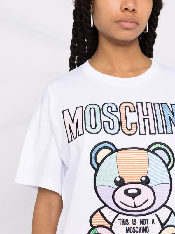 moschino teddy bear tops