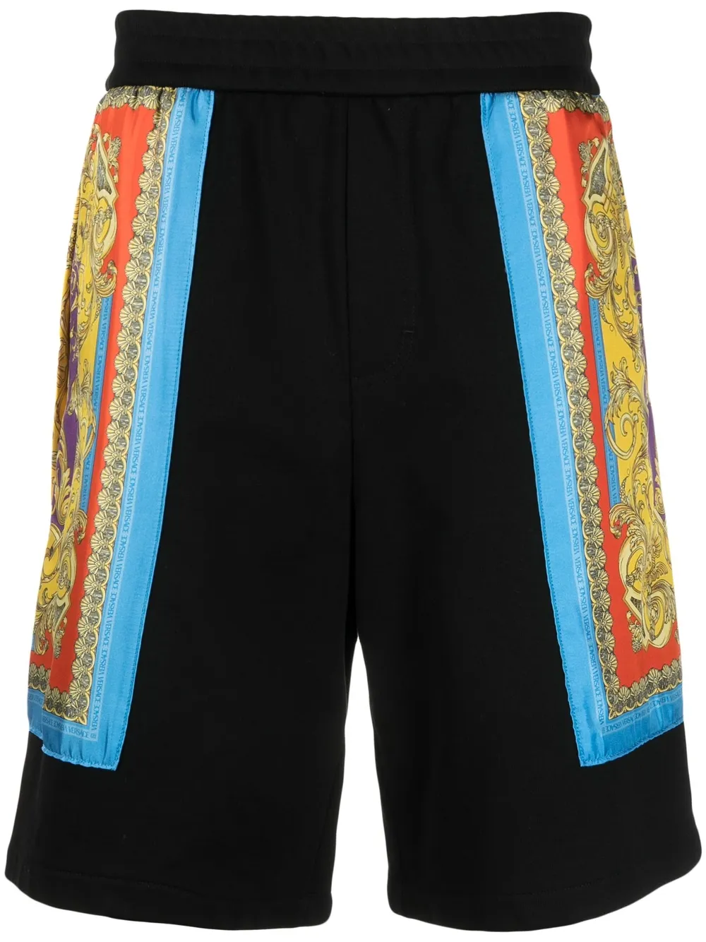 

Versace printed track shorts - Black