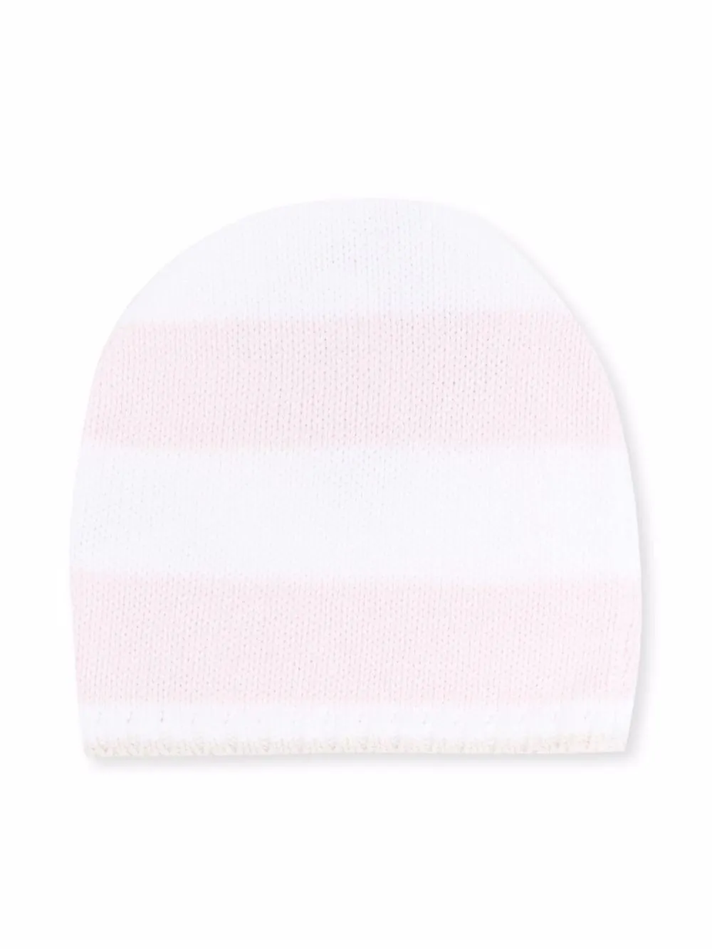 

La Stupenderia gorro de tejidoa rayas - Rosado