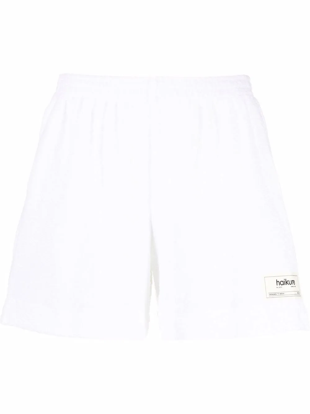 

Haikure shorts de toalla - Blanco