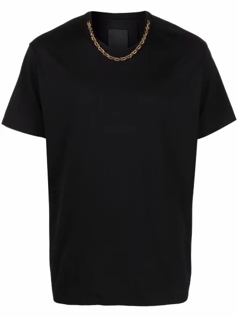 Givenchy chain-trimmed T-shirt