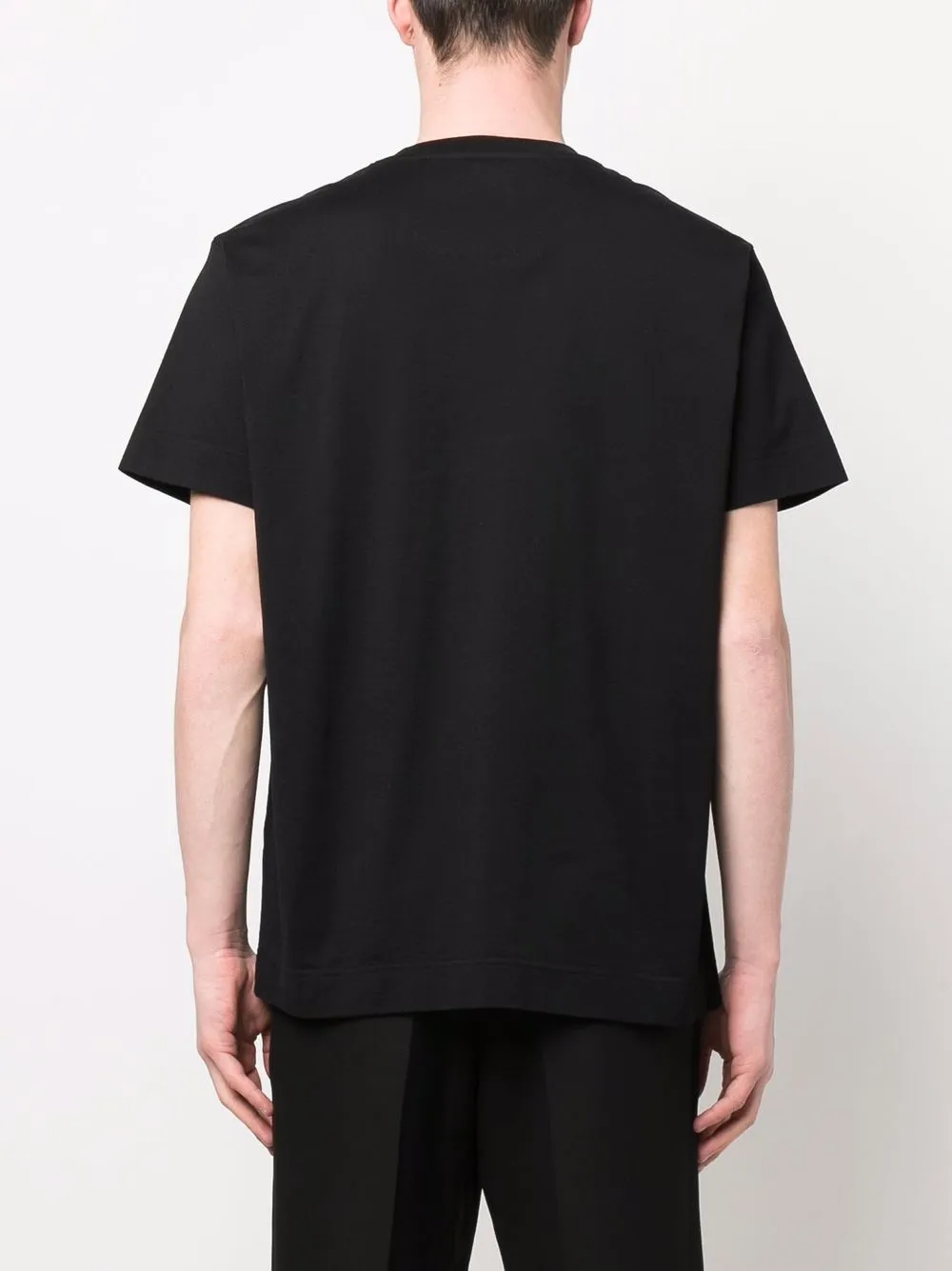 Givenchy T-shirt met ketting afwerking Zwart