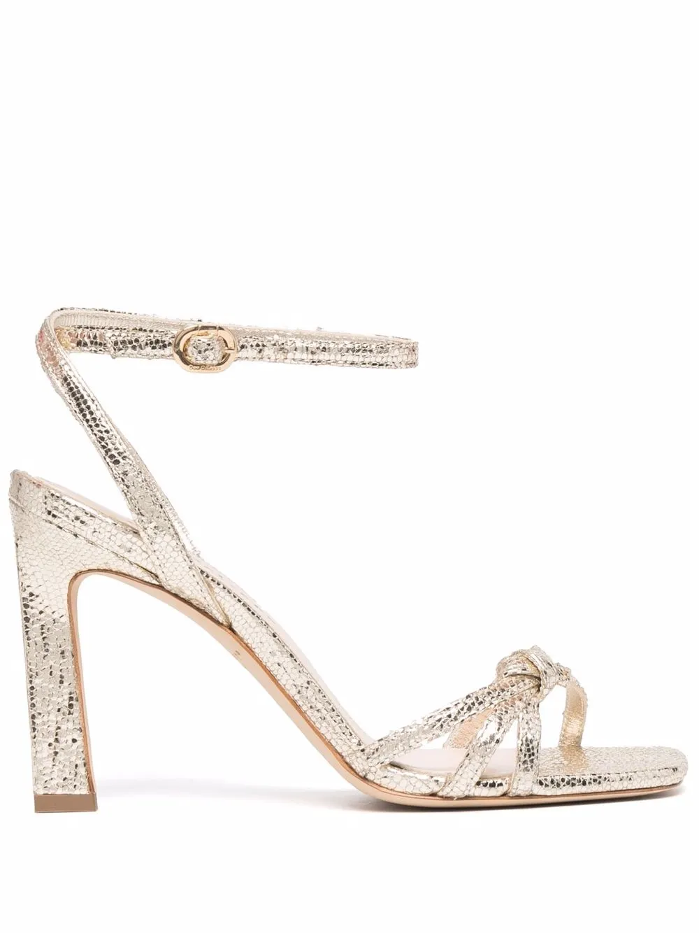 

Dee Ocleppo metallic-effect leather sandals - Yellow