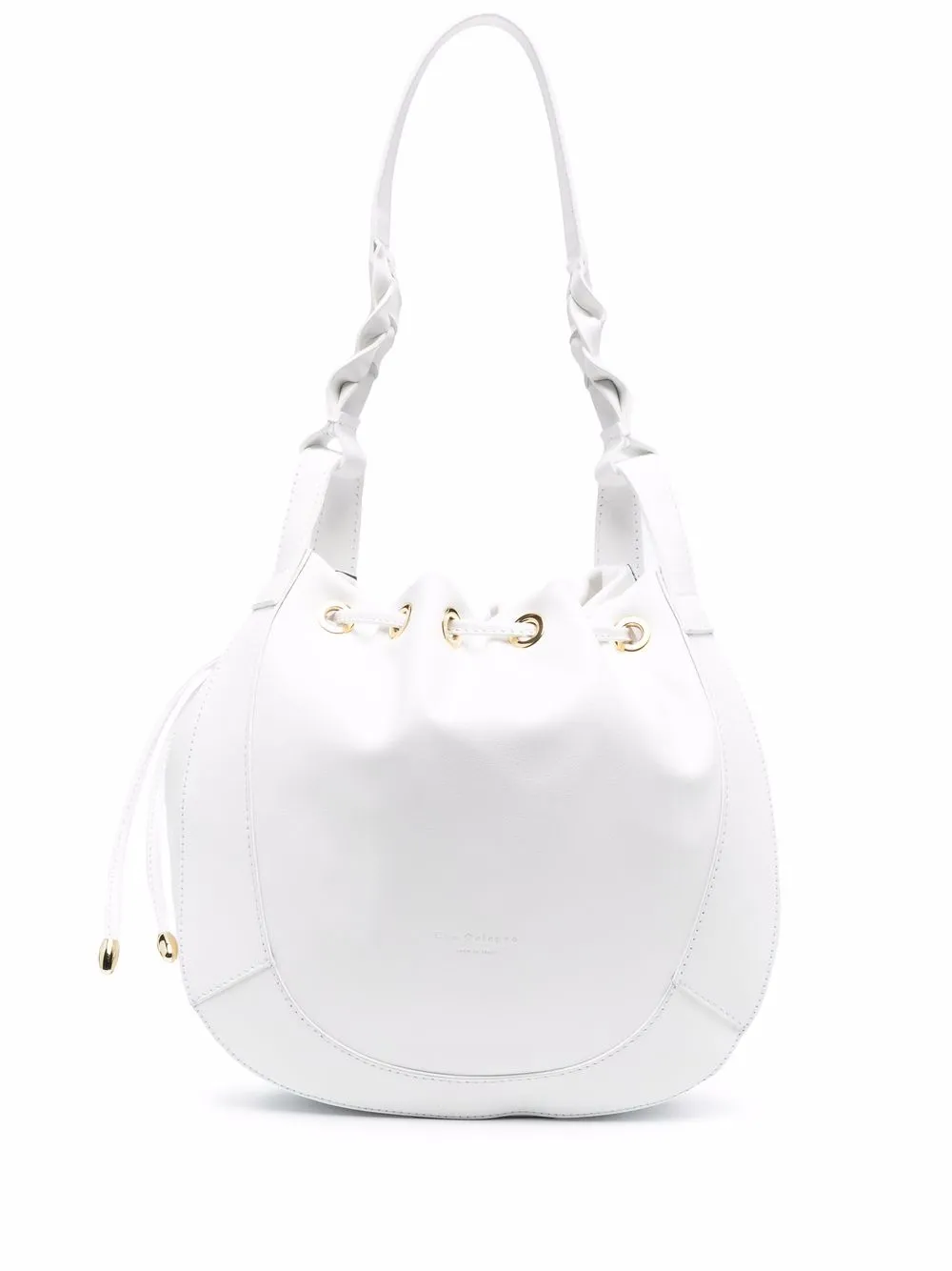 

Dee Ocleppo bolsa bucket mediana - Blanco