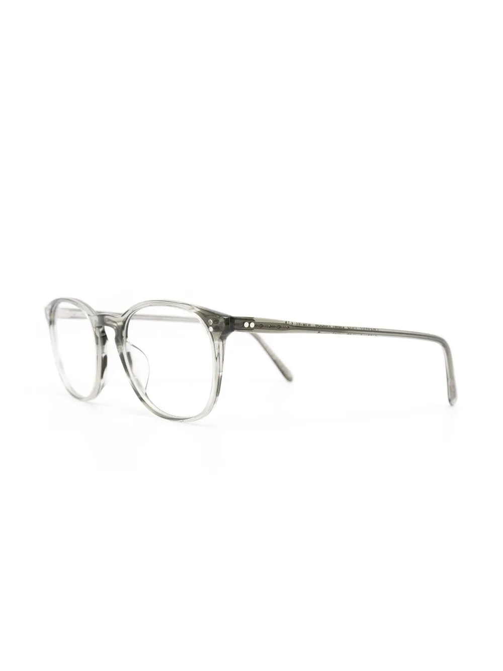 Oliver Peoples Finley bril met vierkant montuur - Grijs