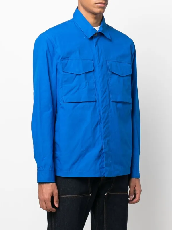 Baracuta wax-coated Cotton Overshirt 