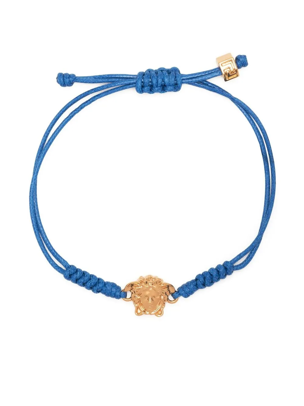 

Versace pulsera con cable medusa con cordones - Azul