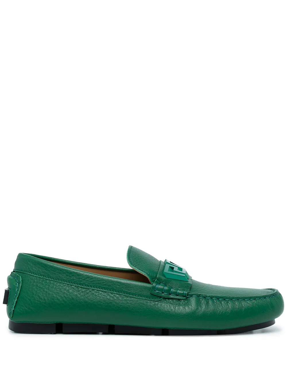 

Versace mocasines La Greca - Verde