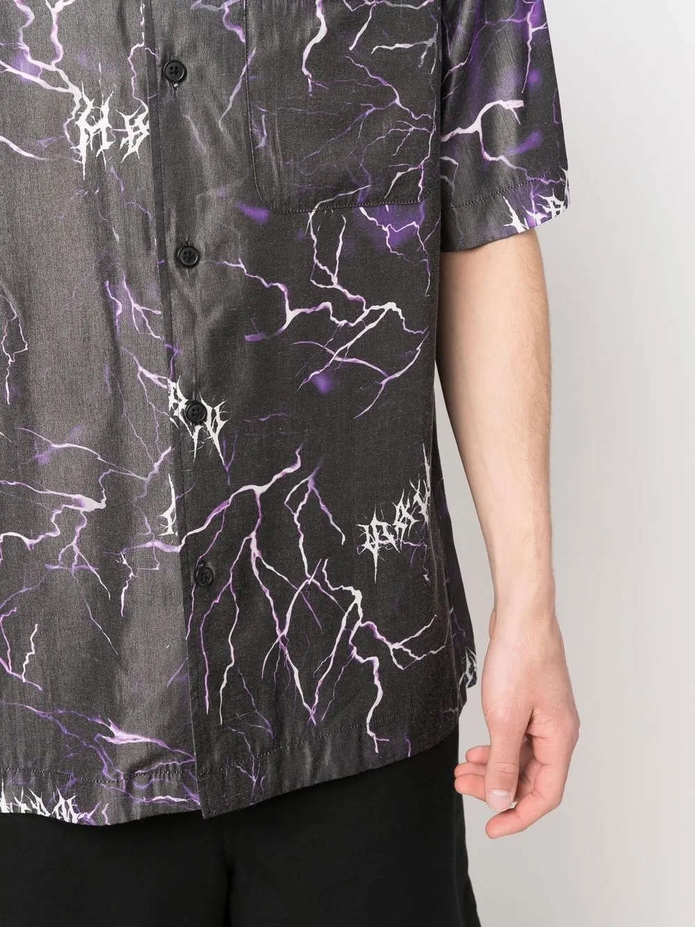 HAN KJOBENHAVN PATTERNED SHORT-SLEEVED SHIRT