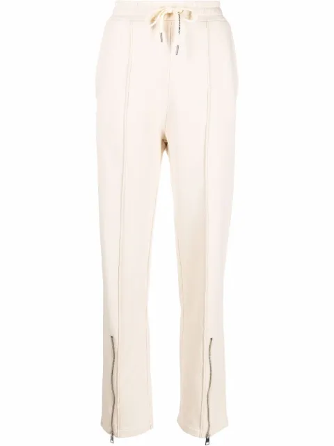 Just Cavalli straight-leg zip-detail trousers