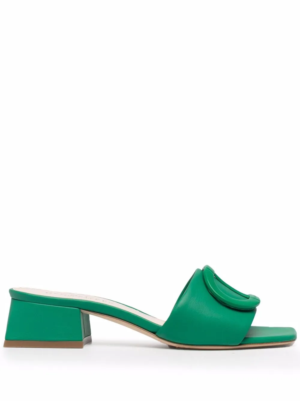 

Dee Ocleppo sandalias con placa del logo - Verde