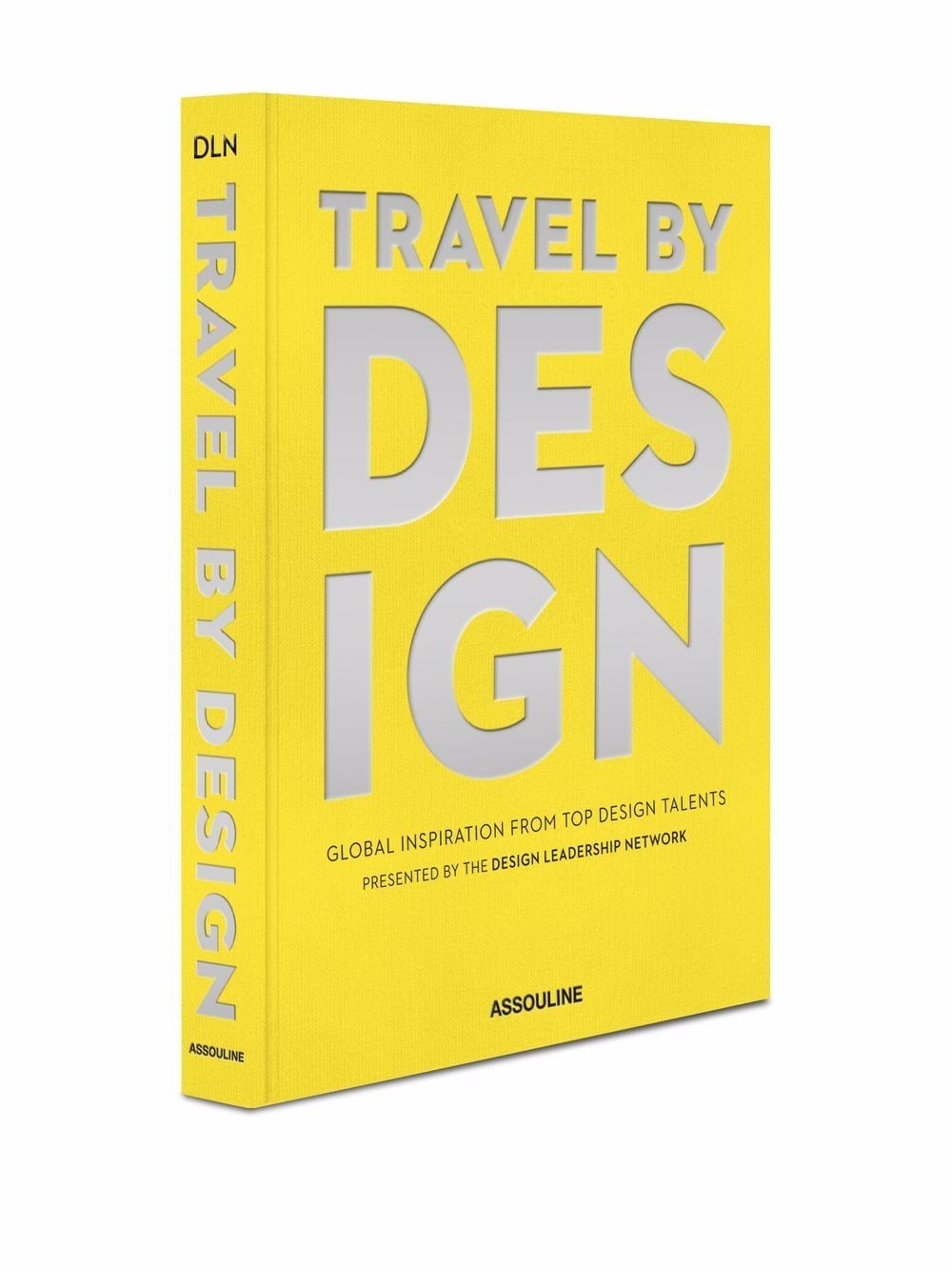 Assouline Travel by Design koffietafelboek - Geel