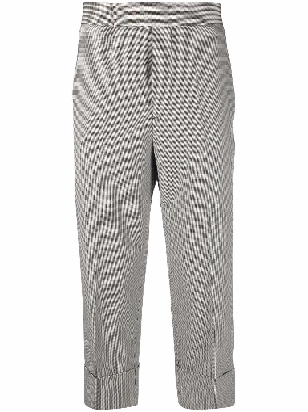 

SAPIO cropped tailored suit trousers - White