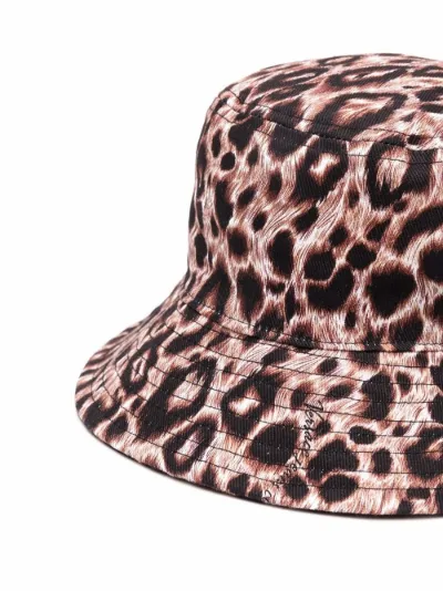 animal-print bucket hat | Versace Jeans 