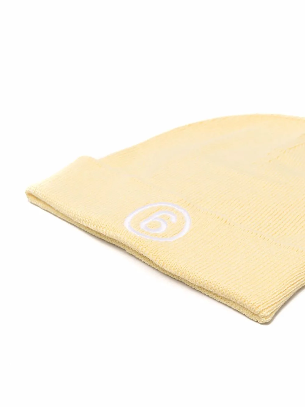 MM6 Maison Margiela Kids Muts met geborduurd logo - Geel