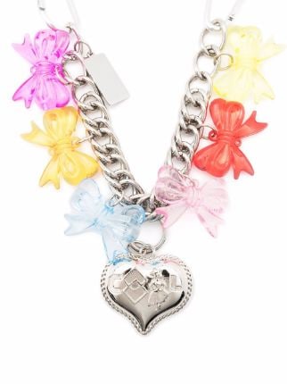 Chopova Lowena bow-charm Detail Necklace - Farfetch