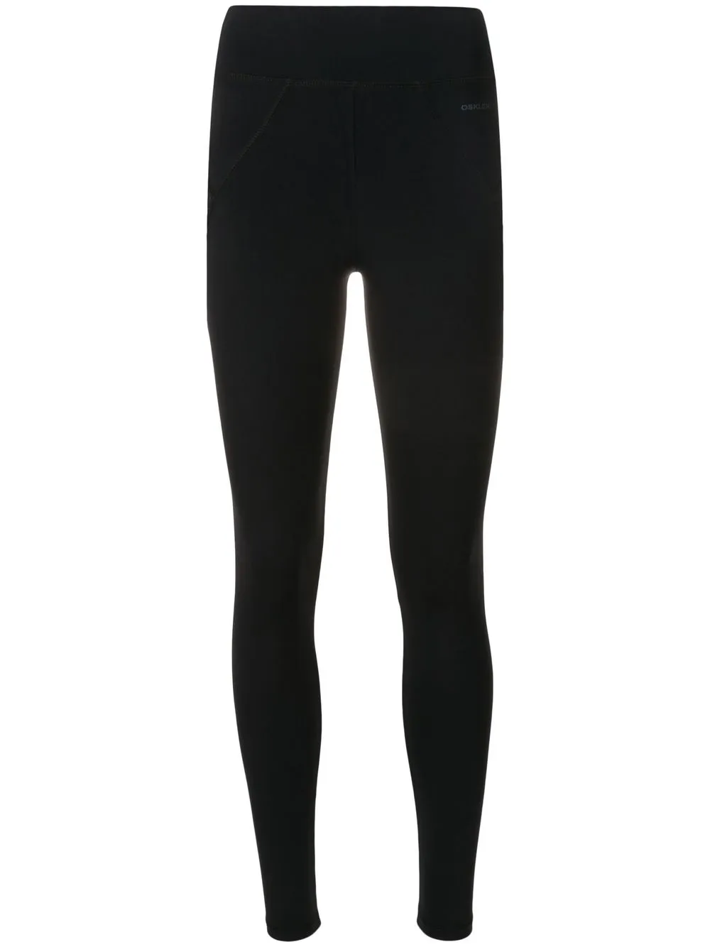 

Osklen leggins con logo estampado - Negro