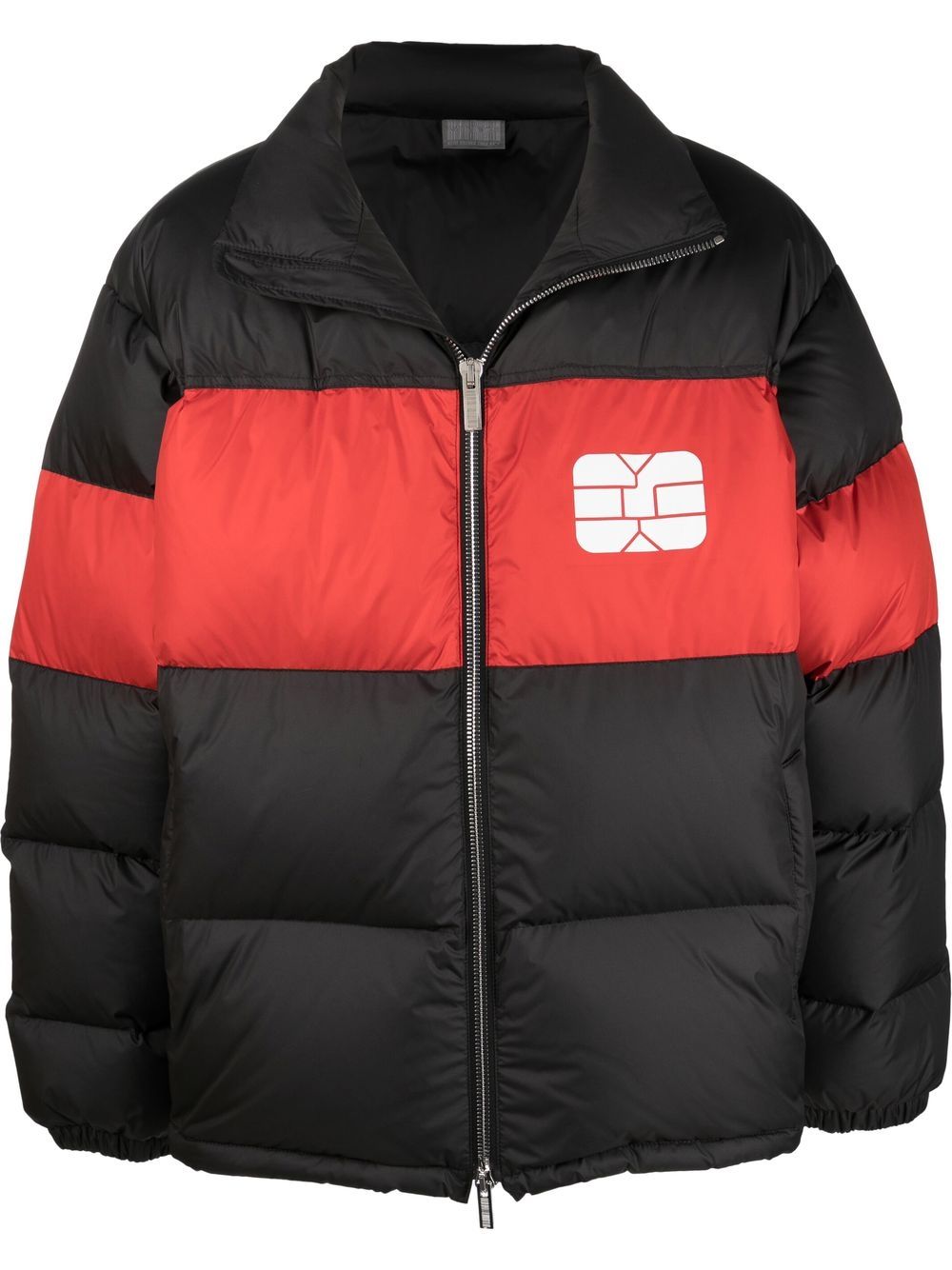VTMNTS - colour-block puffer jacket