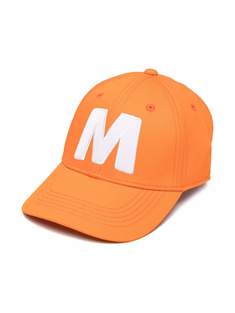 

Marni Kids gorra con logo bordado - Naranja