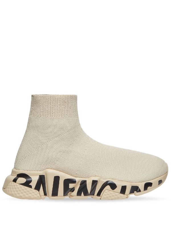 Er Plantation indebære Balenciaga Speed Graffiti Sneakers - Farfetch