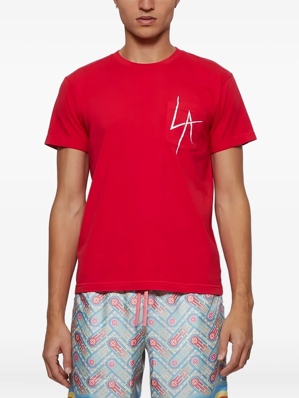  Local Authority Short-slevees T-shirt - Red 