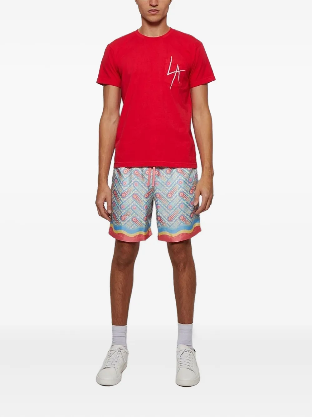 Local Authority short-slevees T-shirt - Rood