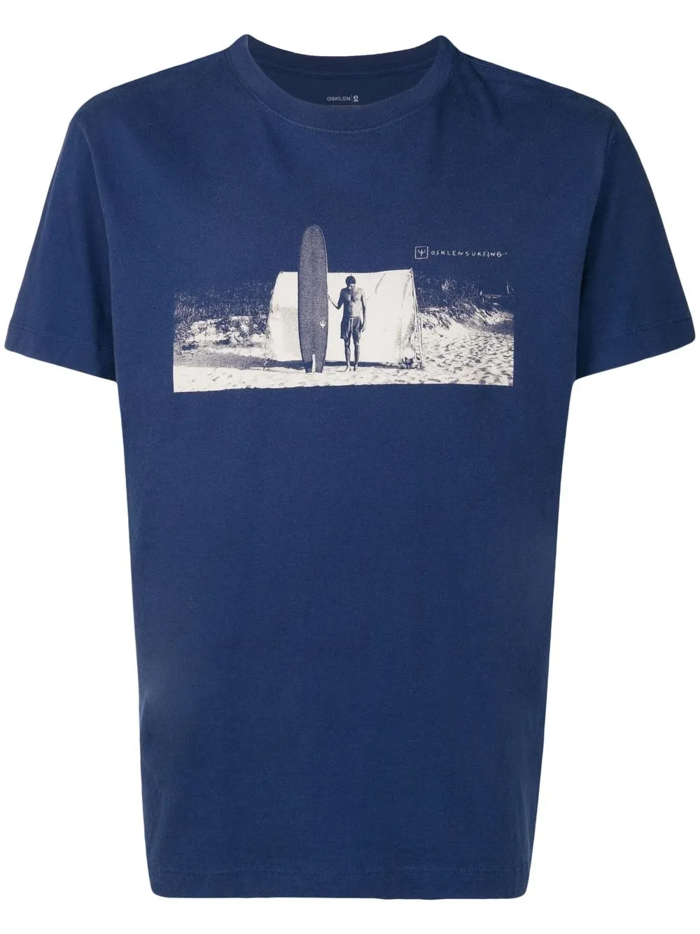 

Osklen surf graphic print T-shirt - Blue