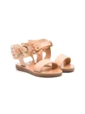 ANCIENT GREEK SANDALS KIDS Ikaria open-toe sandals - Neutrals